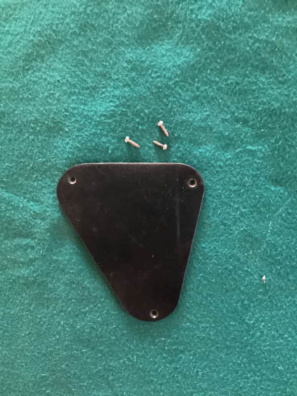 Gibson EB-0 Cavity Cover Early 1960 - Black image 1