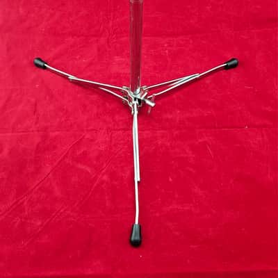 Ludwig Lightweight Series Flat Base Straight Cymbal Stand Model No. 1400 1970s-1980s - Chrome image 5