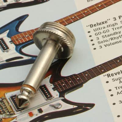 Switchcraft 1/4" Adapter For Old Style Screw On Astatic JT30 Microphone Connector #M4021 image 2
