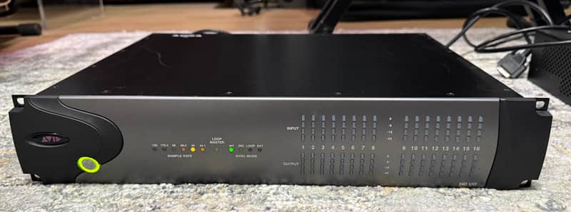 Avid HD I/O 16x16 Analog Pro Tools HD / HDX Audio Interface 2010s - Silver