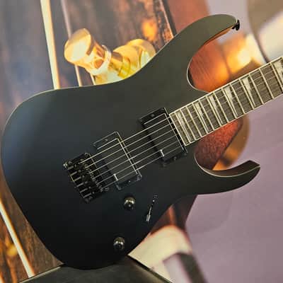 Ibanez GRG121DX-BKF GIO Series E-Guitar - Black Flat image 1