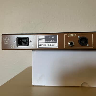 Kush Audio Electra Dual-Channel Electrified Transient Equalizer 2010s - Brown / Black image 5