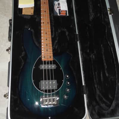MusicMan Bongo 4 Bass | PDN Neptune Blue Roasted Neck Ltd Edition image 3