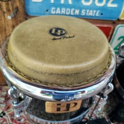 Latin Percussion LP JRX Junior Conga 8"+9", usate. 2000s - Black image 4
