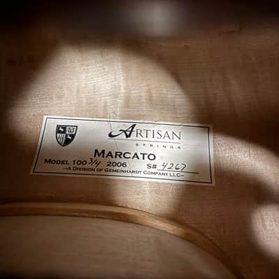 Artisan Marcato Model 100 3/4 Cello (2006) w/ Original Gig Bag - Used, Good Condition image 2