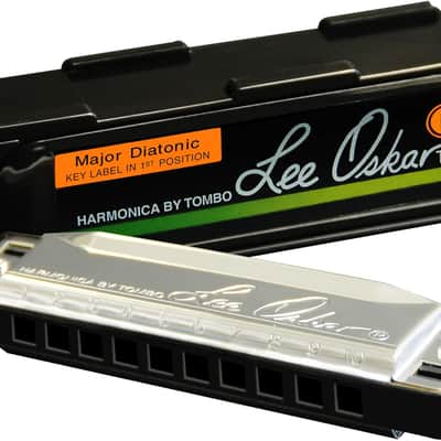 Lee Oskar 1910-E Major Diatonic Harmonica - Key of E - Silver image 2