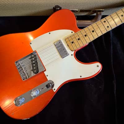 Fender Telecaster 1973-74 - Candy Apple Red image 1