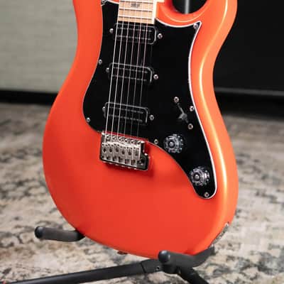 PRS SE NF3 Solid Body Electric Guitar - Metallic Orange with Gig Bag image 4