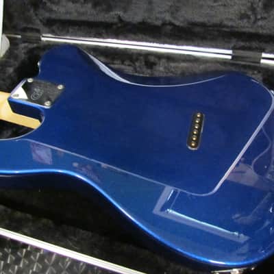 2015 G&L USA Fullerton Deluxe ASAT Classic Bluesboy Custom Spec - Metallic Blue image 11