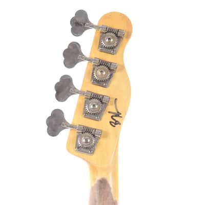 Nash PB-52 Butterscotch Blonde Light Relic LEFTY w/Lollar Pickups & 1-Ply Black Pickguard (Serial #NG5367) image 7