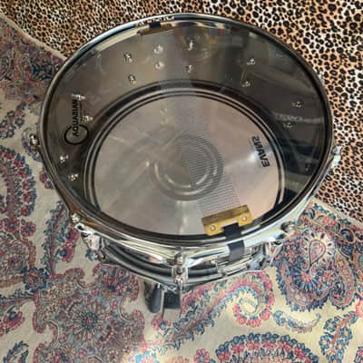 Gretsch Artist Series 6.5x14" Taylor Hawkins Signature Snare Drum 2010s - Black Nickel Over Steel image 4