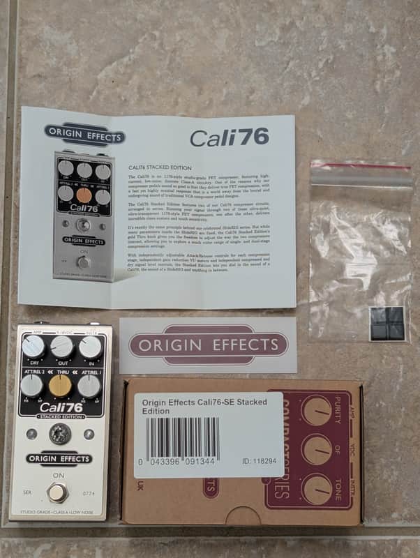 Origin Effects Cali76 Stacked Compressor 2025 - Present - Silver image 1
