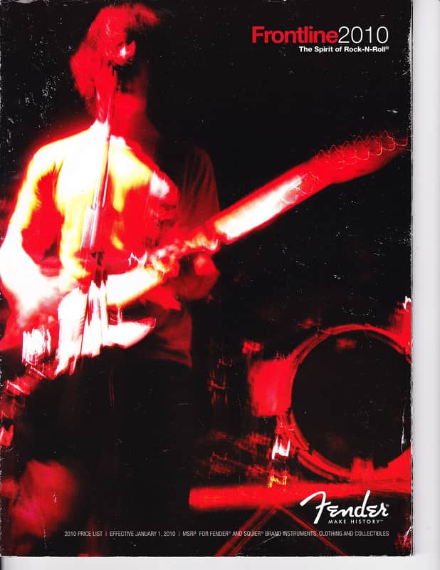 Fender Frontline- January 2010, catalog/price list image 1