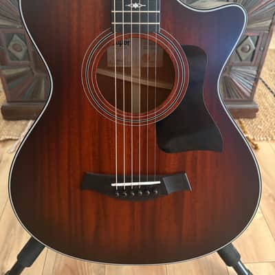 Taylor 322ce 12-Fret with V-Class Bracing 2022 Shaded Edgeburst image 2