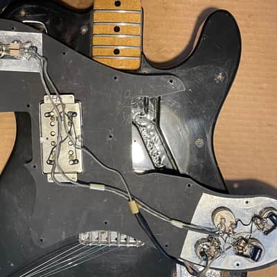 Fender Telecaster Custom 1974 - Black Keith Richards KEEF! image 21