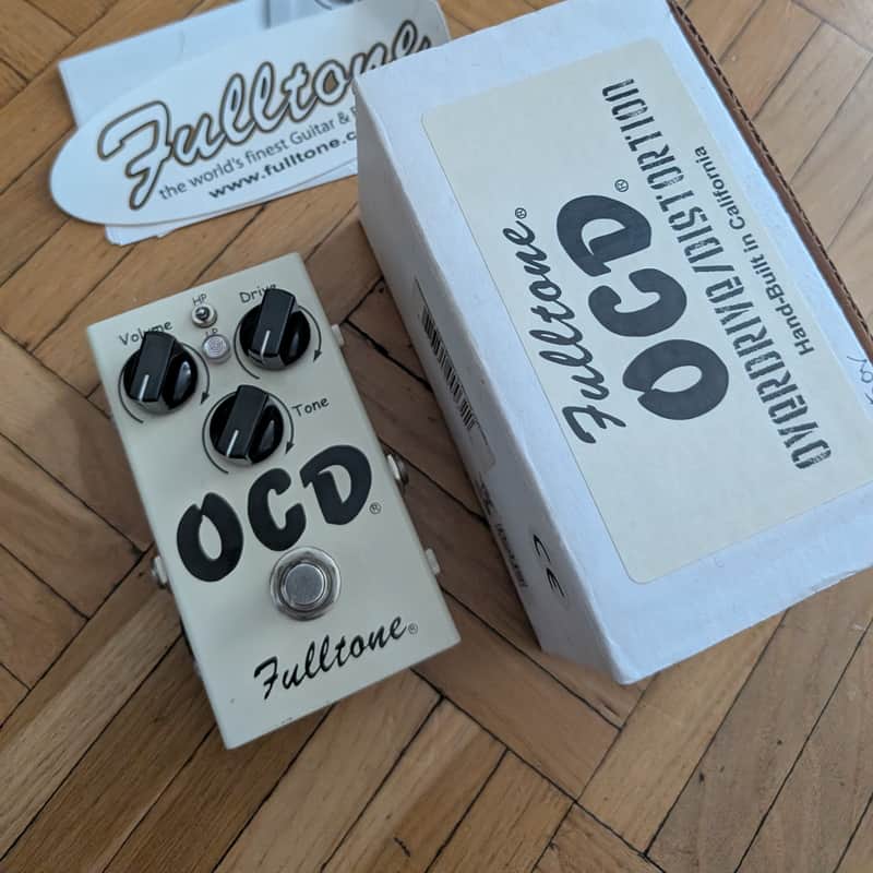 2007 – 2017 Fulltone OCD V1 Series 4 White