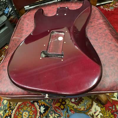Fender Stratocaster Body Humbucker Neck Route Mexico 2001 image 12