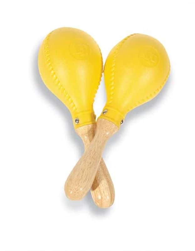 Latin Percussion LP281 Professional Maracas - Yellow image 1