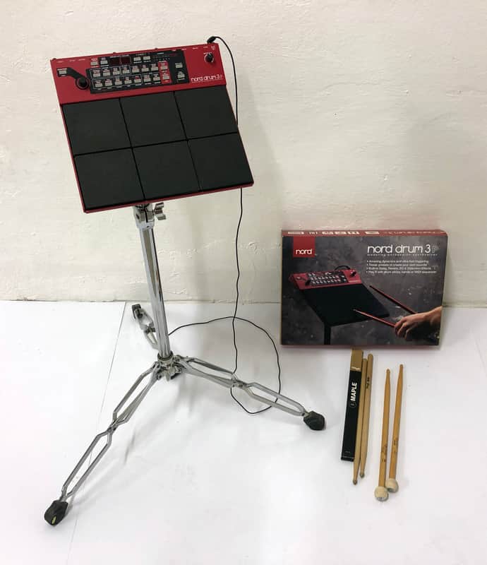 Nord Drum 3P 6-Channel Modeling Percussion Synthesizer 2016 - Present - Red image 1