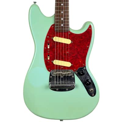 Fender Japan 69 Reissue Mustang 1997-2000 - Surf Green image 1