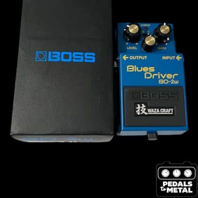Boss BD-2W Blues Driver Waza Craft 2015 - Present - Blue - X18393 image 1