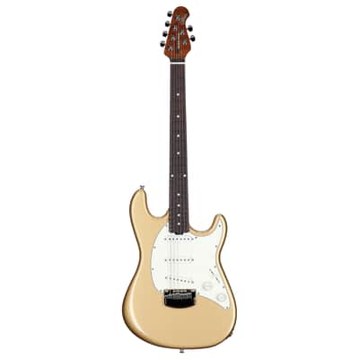 Ernie Ball Music Man Cutlass HT SSS Electric Guitar, Golden Delicious image 4