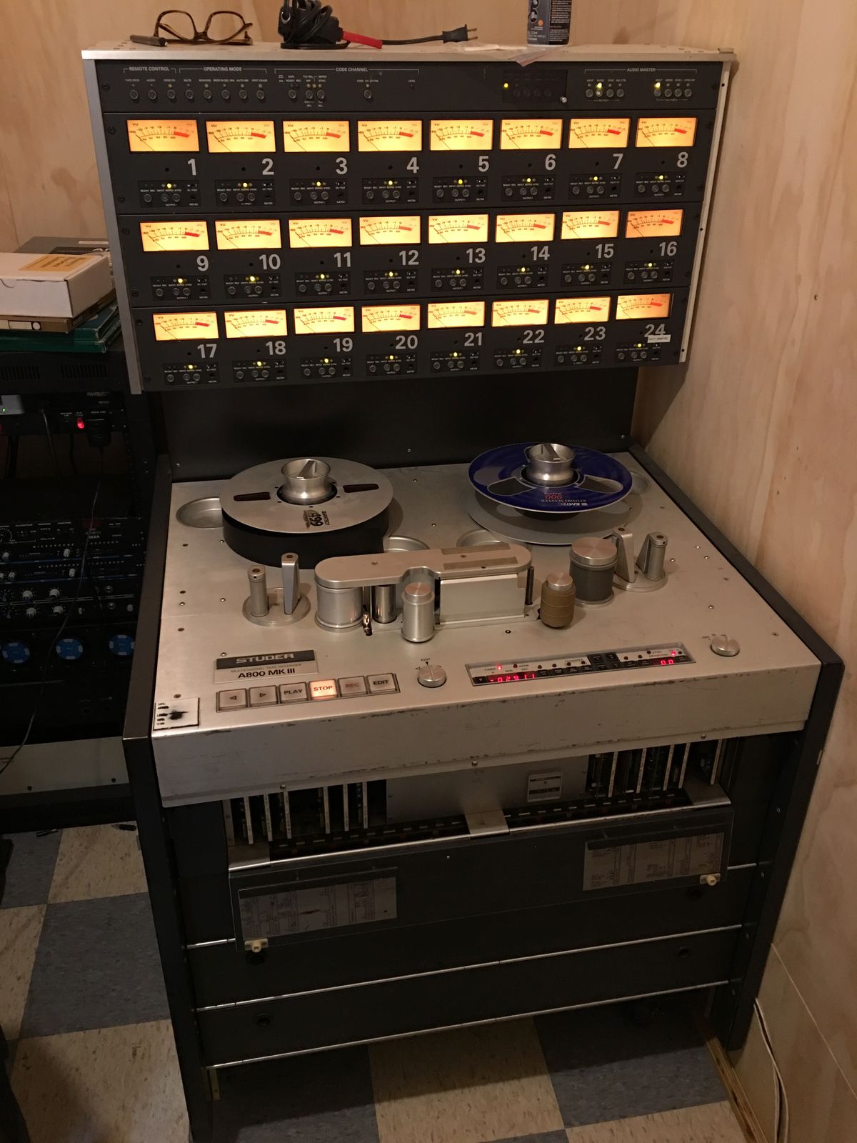 STUDER A800 MK III 24chマルチチャンネルテープレコーダー Studer A800 MK III 2