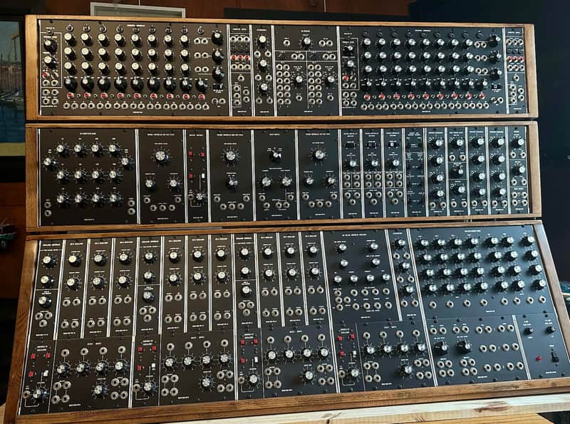 Model-3c 2017 - boiserie et clavier moog 953 duophonique image 1