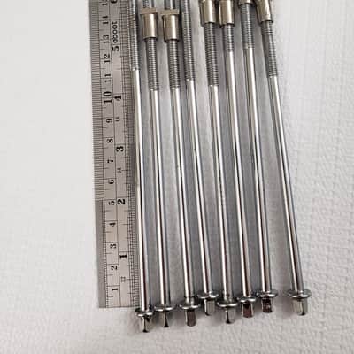 Made In Japan Floor Tom Tension Rods 1960s ..8 In Total.. image 1