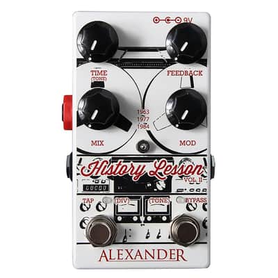 Alexander Pedals NEO Series History Lesson V3 Delay | Reverb