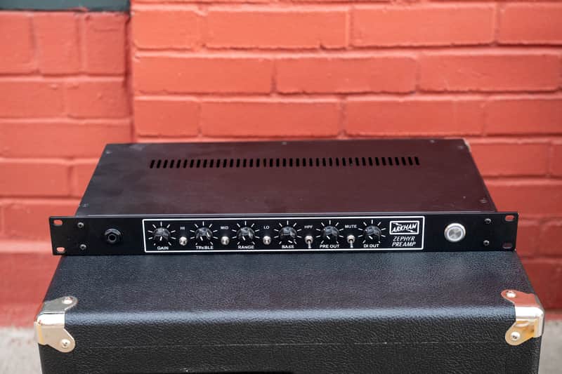 Arkham Zephyr 1U Tube Bass Preamplifier Ampeg design EXCELLENT image 1