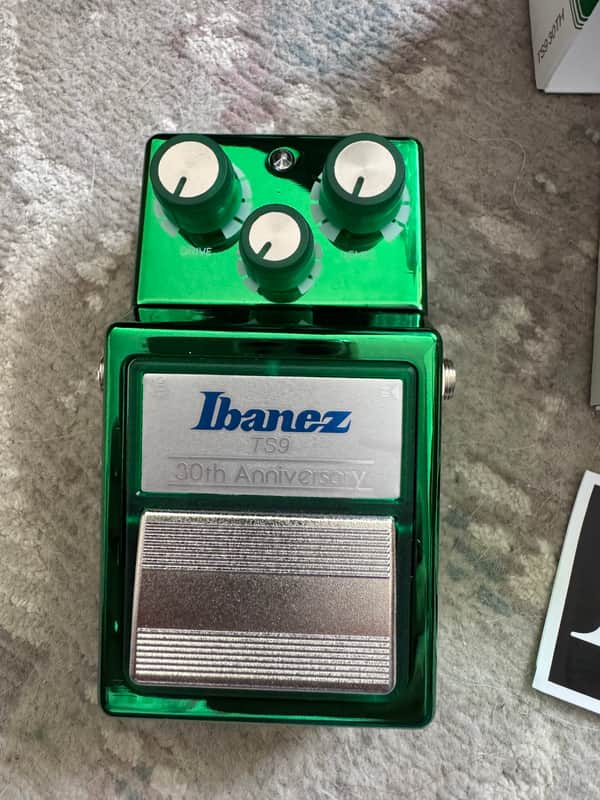 Ibanez TS9 Tube Screamer 30th Anniversary 2012 - Green | Reverb