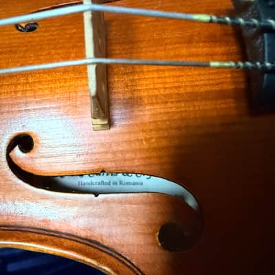 Keith, Curtis & Clifton KCC – 103M Violin Outfit with a Sumi Shoulder Rest - 1/8 Size image 7