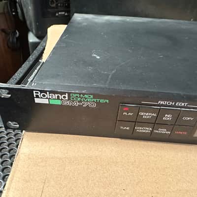Roland GM-70 GR-MIDI Converter 1986 - 1988 - Black image 2