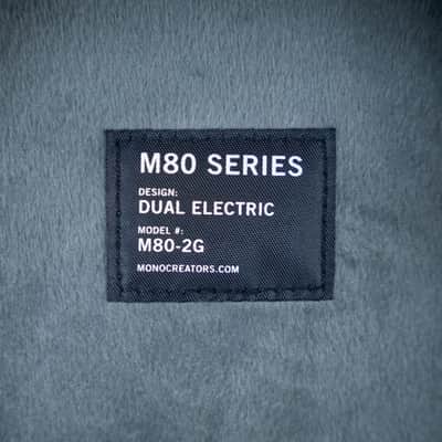 Mono M80-2G Classic Dual Electric Guitar Case, Black image 5