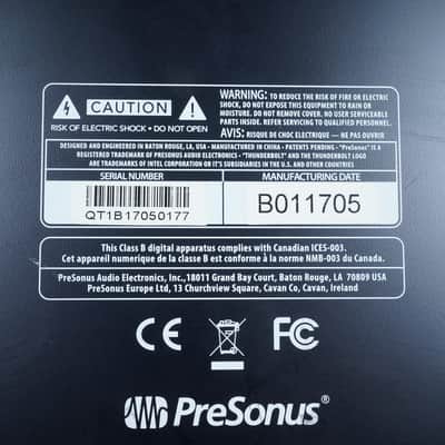 PreSonus Quantum Thunderbolt Audio Interface 2017 Black w/ Power Supply, Thunderbolt 3 Adapter image 11