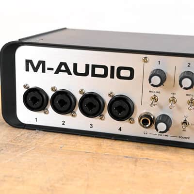 M-Audio M-Track Quad 4x4 USB Audio/MIDI Interface (NO POWER SUPPLY) CG01VGE image 4