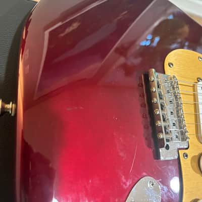 Fender Stratocaster MIM 1999 - Maroon image 4