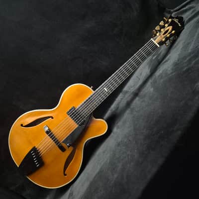 2022 Lombardozzi 15.5" Hollow-body Archtop Guitar w/ OHSC image 2