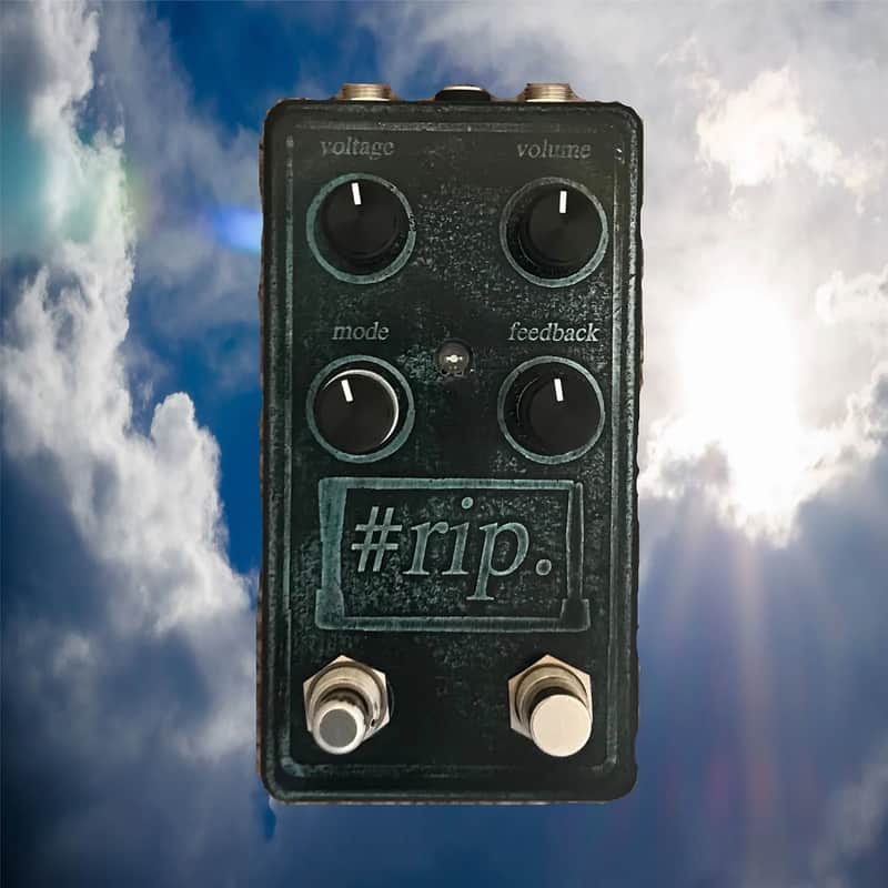 Dropping Acid Pedal Etching #Rip. 2021 Etched image 1