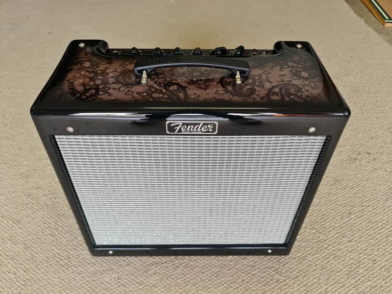 Fender Blues Junior III 15 Watt Black Paisley Limited Edition image 1
