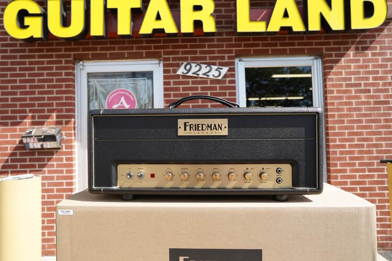 Friedman Plex Black Tolex 50-Watt Tube Head image 1