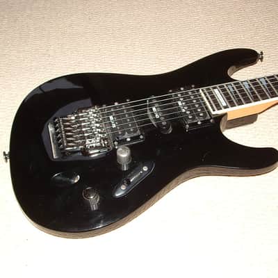 Ibanez Saber S-540 Custom Made 1991 Black USA/ Hollywood Plate image 1