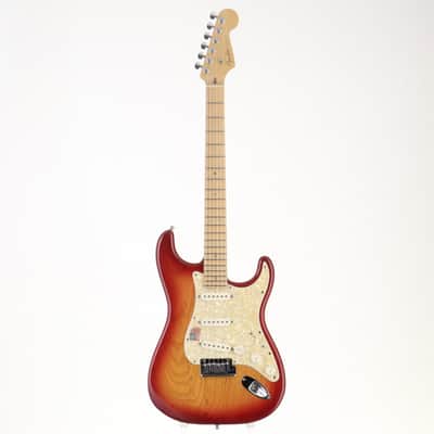 Fender USA American Deluxe Stratocaster Ash Aged Cherry Sunburst Maple 2006 [DZ6034134] (01/15) image 13
