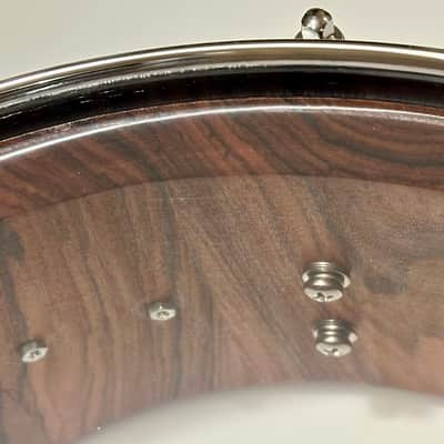 1-of-1 Custom DW 5”x13” Colombian Rosewood Stave Shell Snare Drum w Die Cast Hoops image 9
