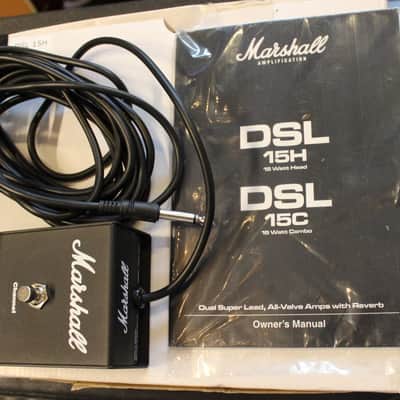 Marshall PEDL-90003 Single-Button Amp Footswitch 2010s - Black image 1