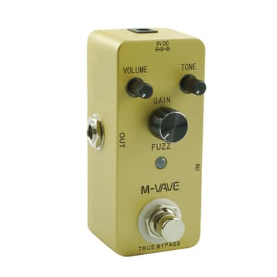 price included tax from CN to USA-M-vave Vintage Fuzz Pedal True Bypass Free Shipment image 3