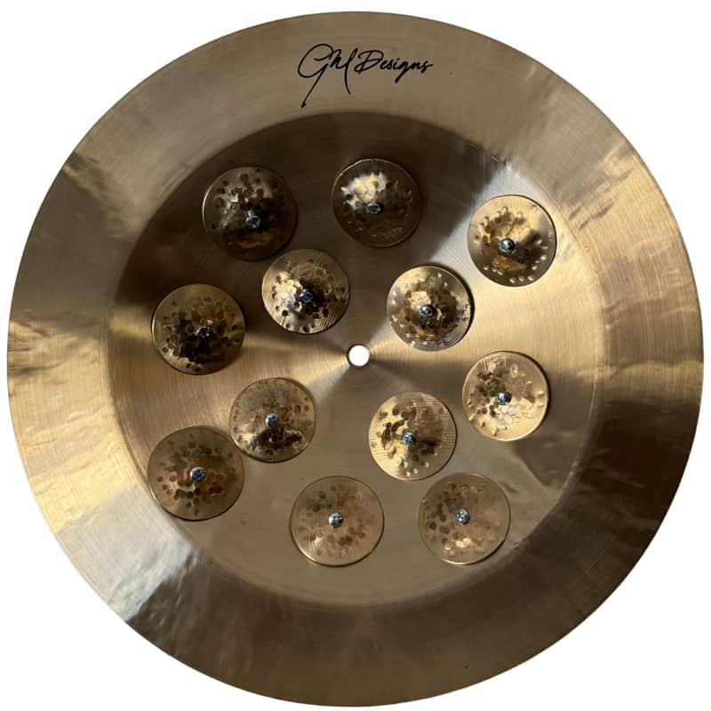 14" GM Designs JINGLE Series Bowl -  Versatile Sound with Customizable Accents! image 1