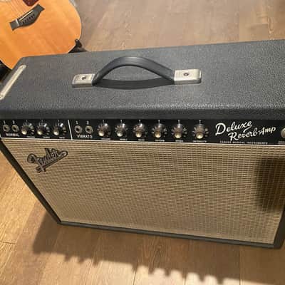 Fender Deluxe Reverb 1966 - Black Face image 3