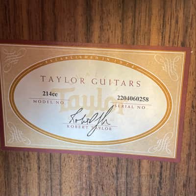 Taylor 214ce image 2